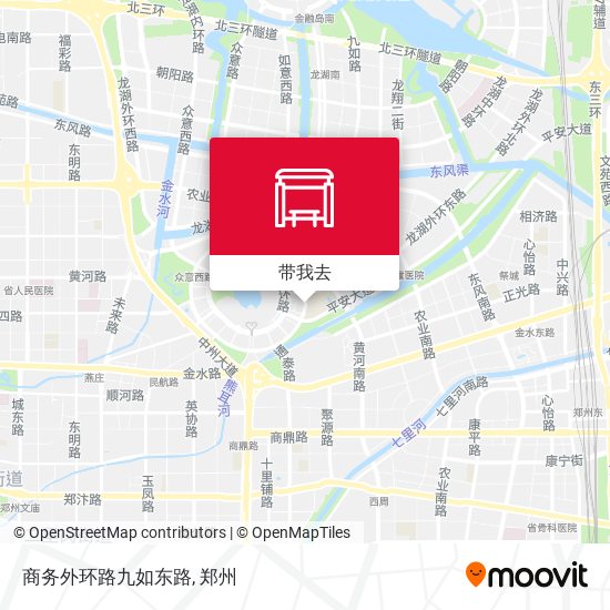 商务外环路九如东路地图