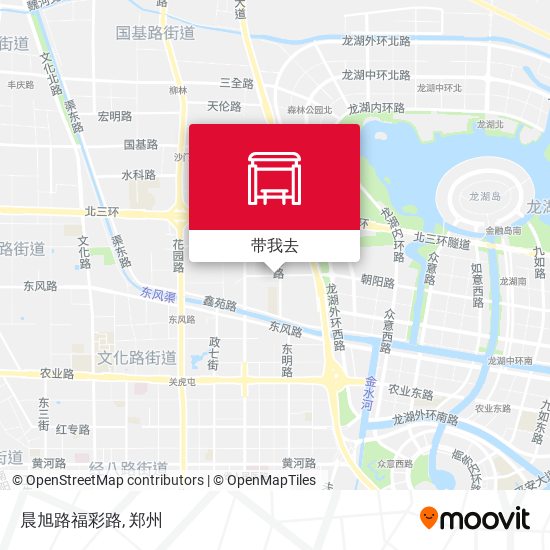 晨旭路福彩路地图