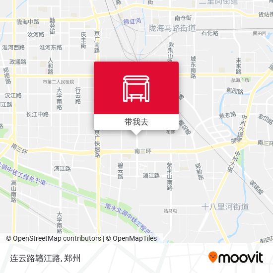 连云路赣江路地图