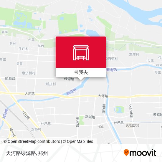 天河路绿源路地图
