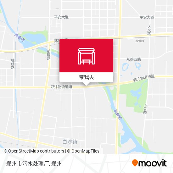 郑州市污水处理厂地图