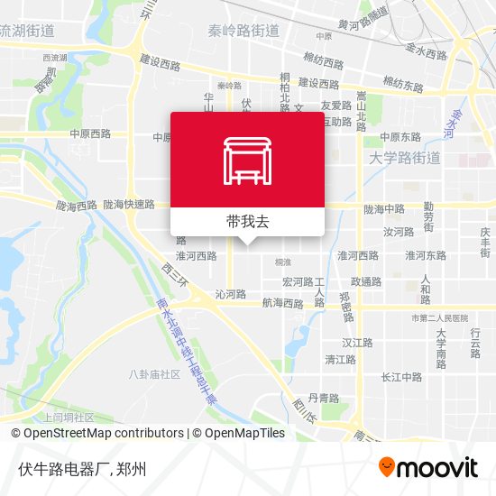 伏牛路电器厂地图