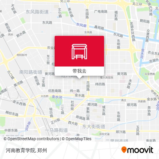 河南教育学院地图