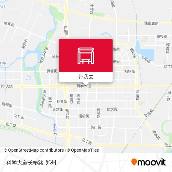 科学大道长椿路地图