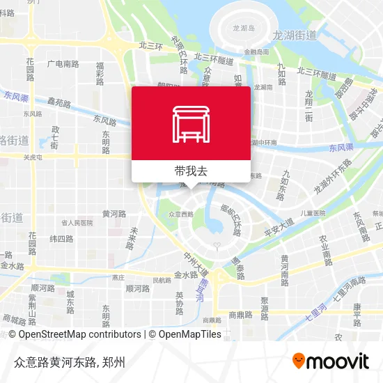 众意路黄河东路地图