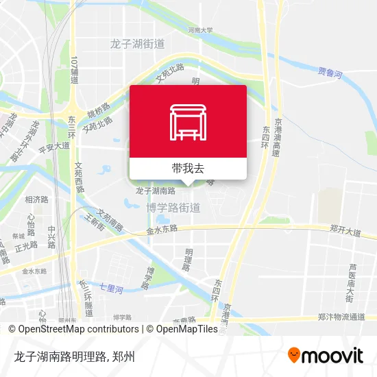 龙子湖南路明理路地图