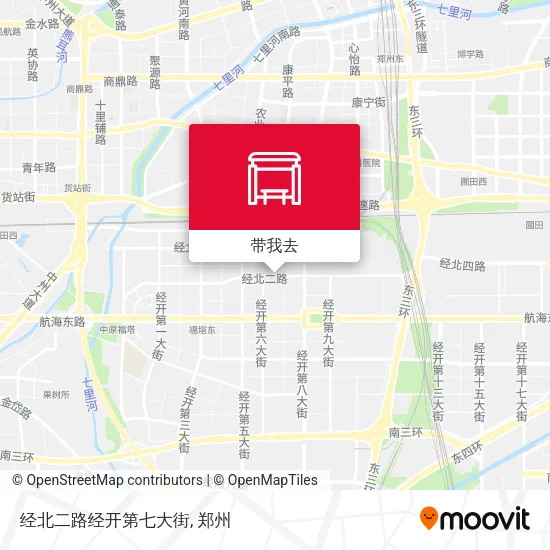 经北二路经开第七大街地图