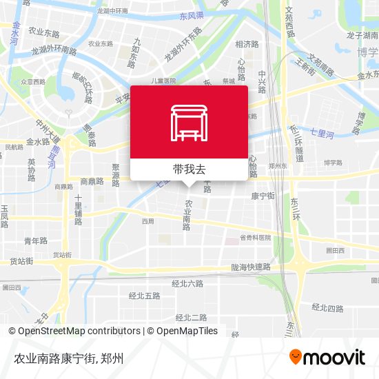 农业南路康宁街地图