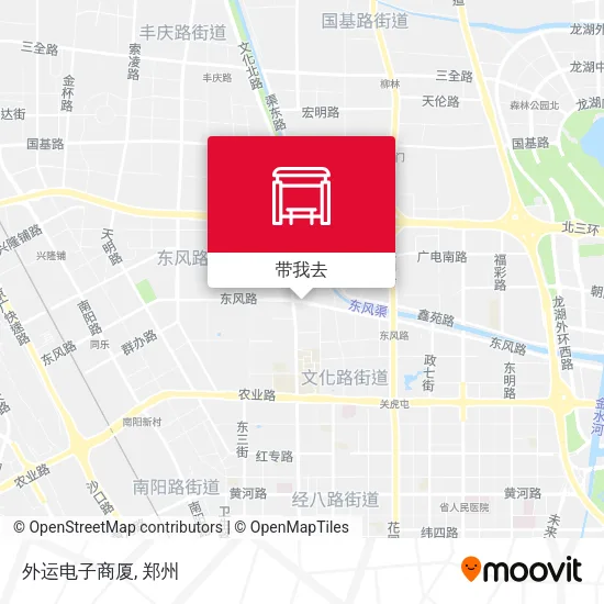 外运电子商厦地图