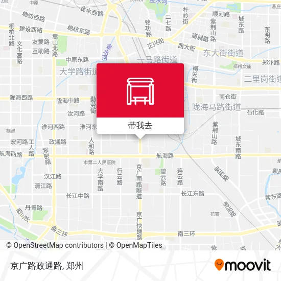 京广路政通路地图
