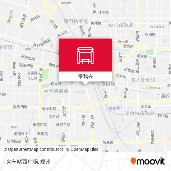 火车站西广场地图