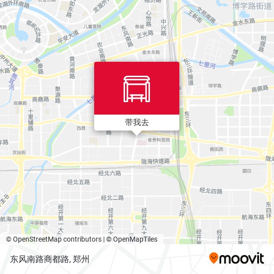 东风南路商都路地图