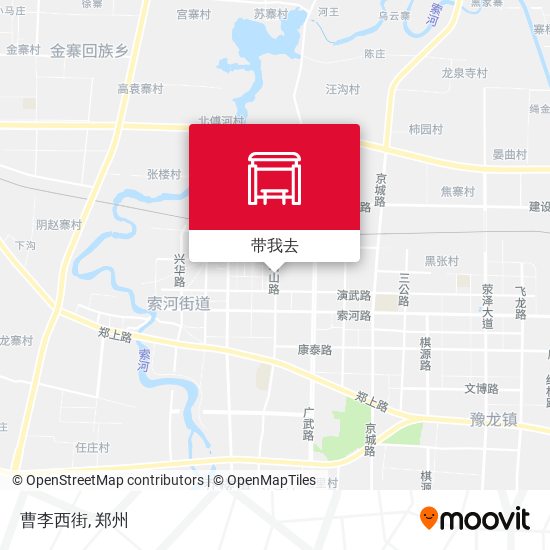 曹李西街地图
