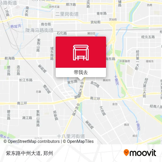 紫东路中州大道地图