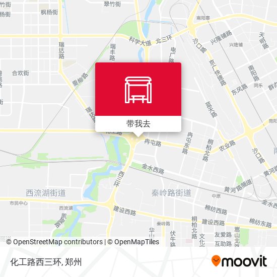 化工路西三环地图