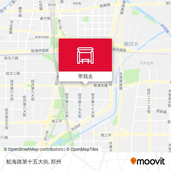 航海路第十五大街地图