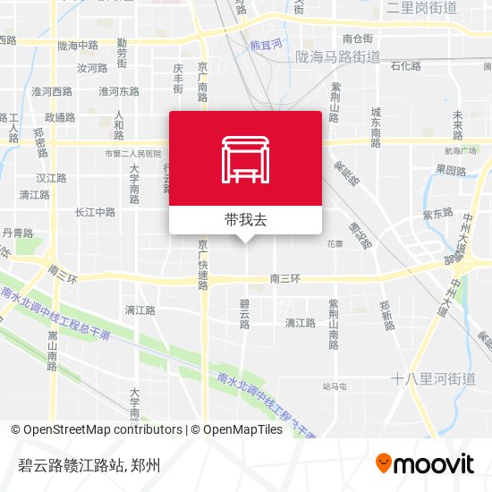 碧云路赣江路站地图