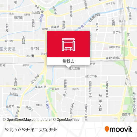 经北五路经开第二大街地图