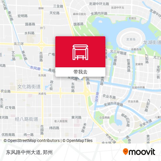 东风路中州大道地图