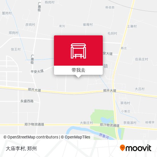 大庙李村地图