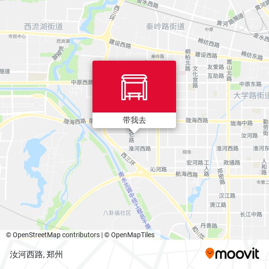 汝河西路地图