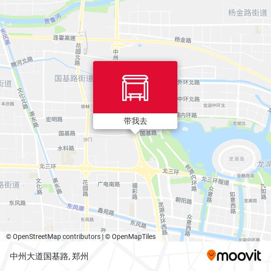 中州大道国基路地图