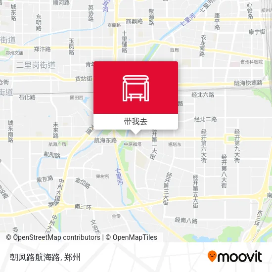朝凤路航海路地图