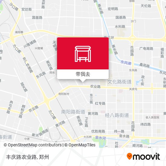 丰庆路农业路地图