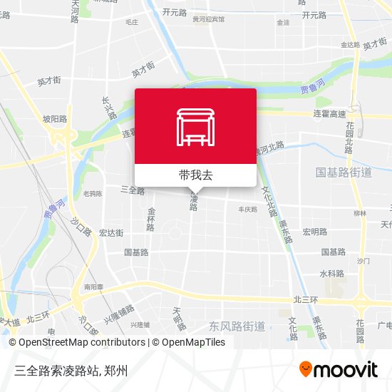 三全路索凌路站地图