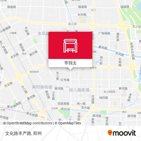 文化路丰产路地图