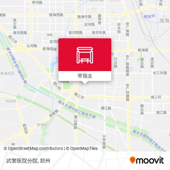 武警医院分院地图