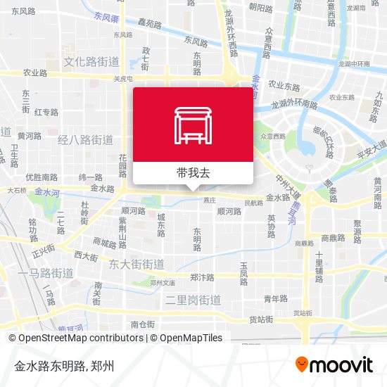 金水路东明路地图