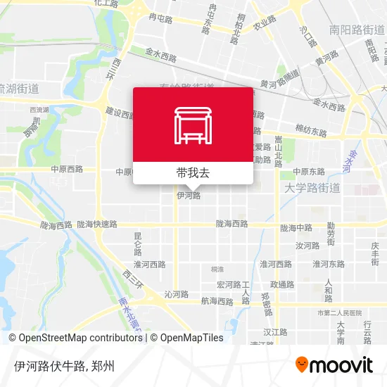 伊河路伏牛路地图
