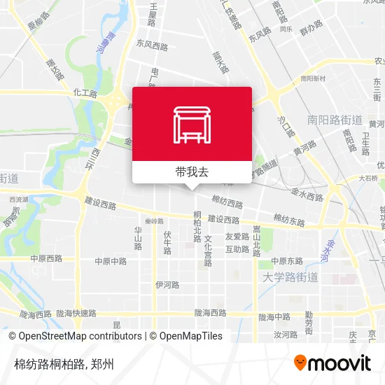 棉纺路桐柏路地图
