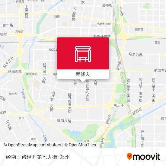 经南三路经开第七大街地图