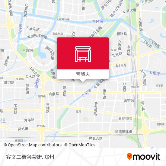 客文二街兴荣街地图