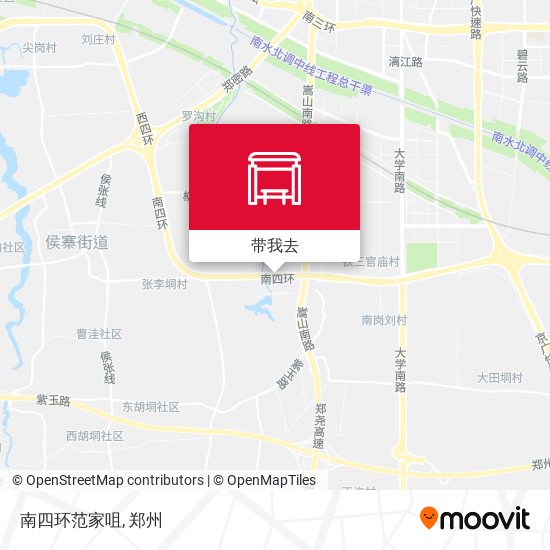 南四环范家咀地图