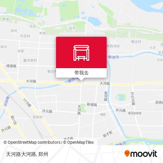 天河路大河路地图