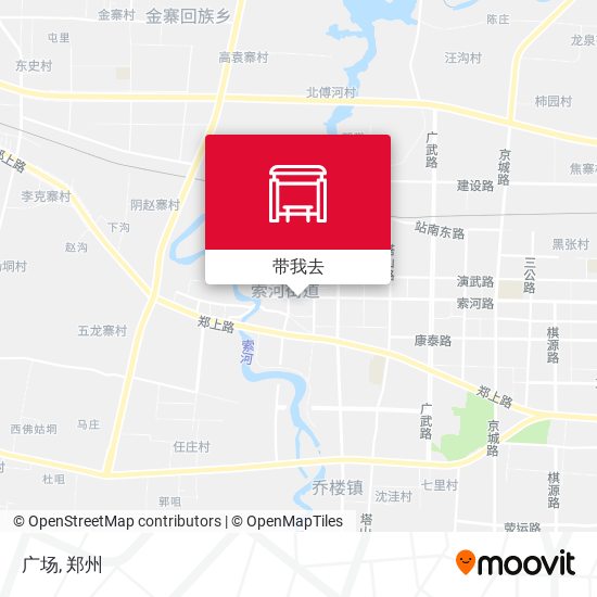 广场地图