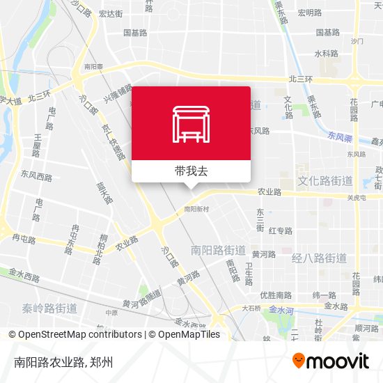 南阳路农业路地图