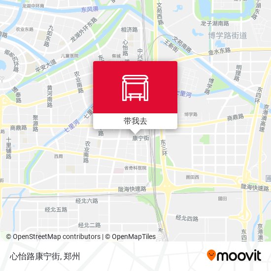 心怡路康宁街地图