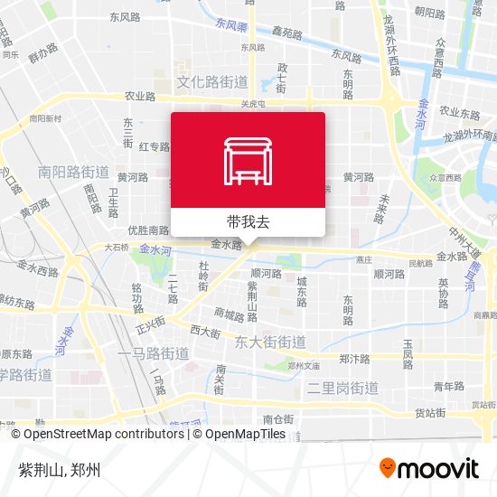 紫荆山地图
