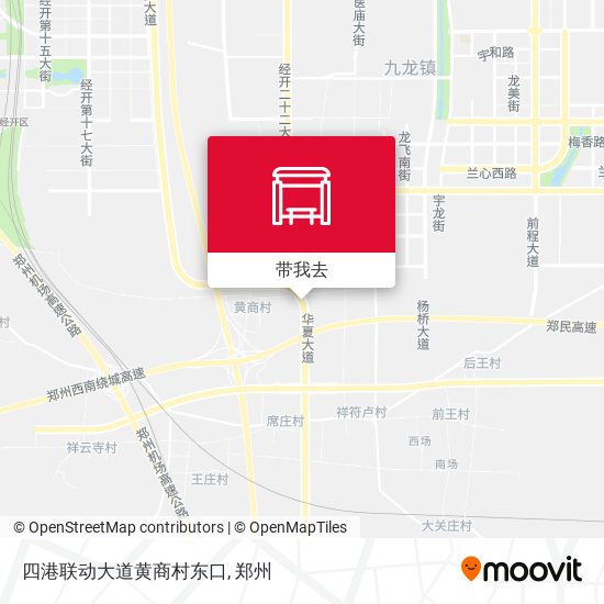 四港联动大道黄商村东口地图