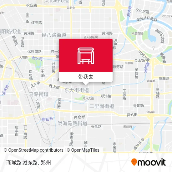 商城路城东路地图