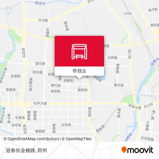迎春街金梭路地图