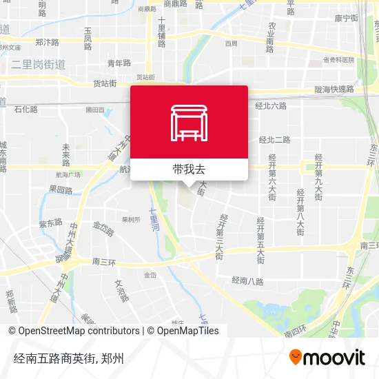 经南五路商英街地图