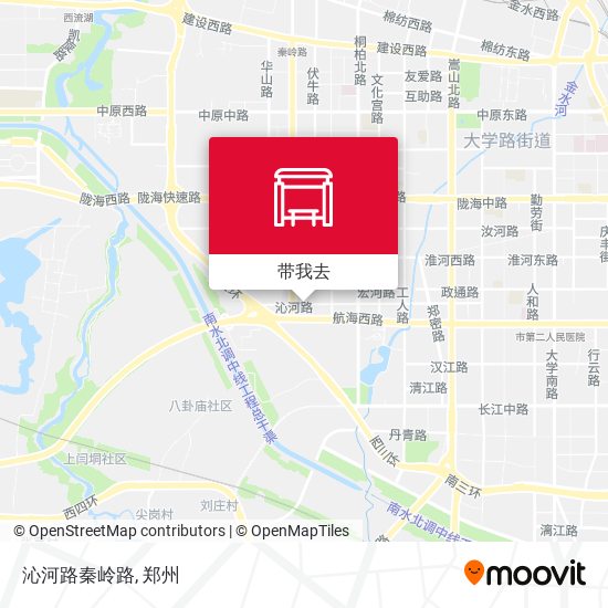 沁河路秦岭路地图