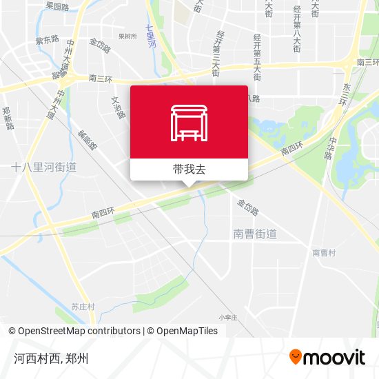 河西村西地图