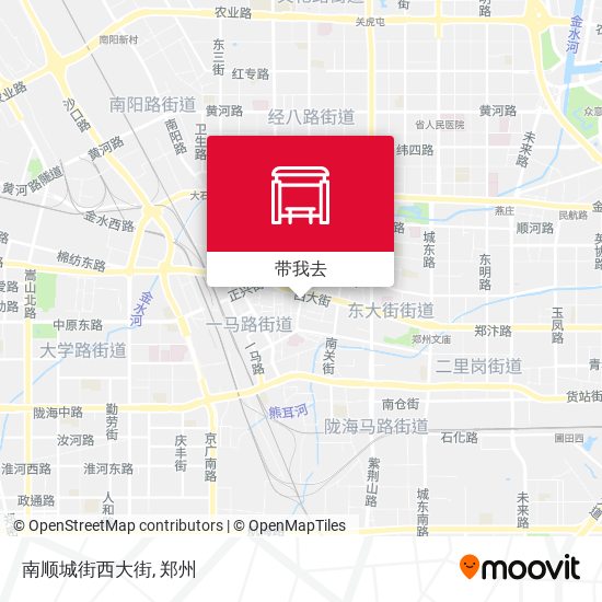 南顺城街西大街地图