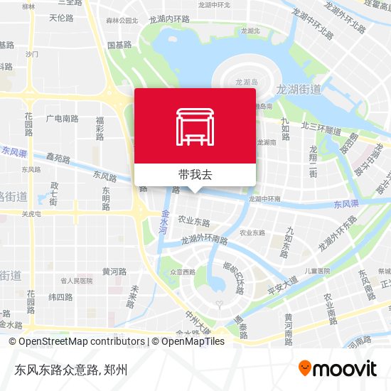 东风东路众意路地图